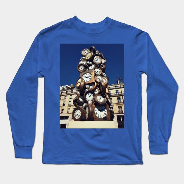 L'Heure de Tous Long Sleeve T-Shirt by psychoshadow